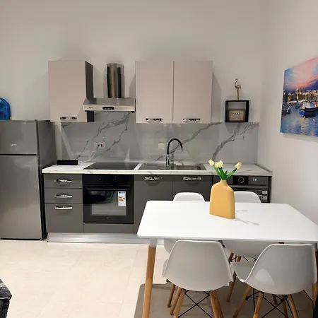 White Maltese Balcony Apartment Gzira